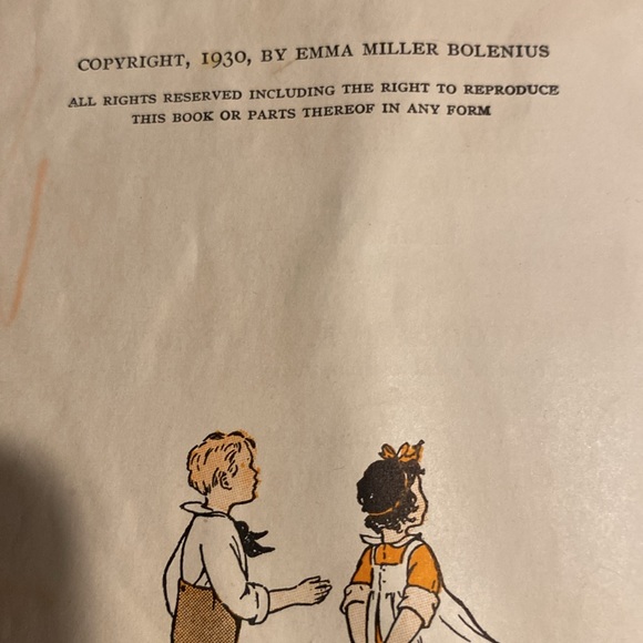 1930 School Reading Primer, Tom & Betty ,Color Illustrations, Early Chapter Book - Picture 13 of 16